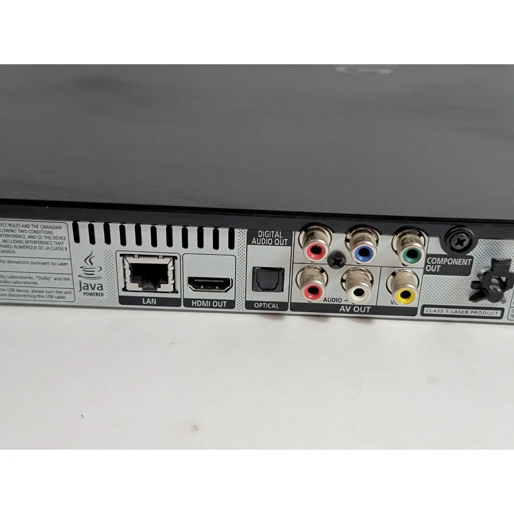 Samsung BDP-S3700, Blu-Ray DVD Player HDMI Movie Player No Remote Works Great